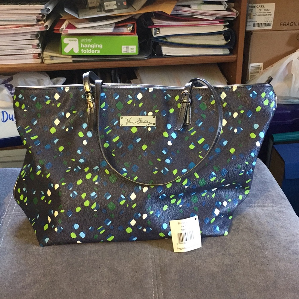 Vera Bradley Slim Strap Tote